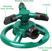 Sprinklers for Yard, Water Sprinkler for Lawn, 360 Degree Rotating Lawn Sprinkler for Yard Large Area, Yard Sprinklers for Kids, Pets Playing