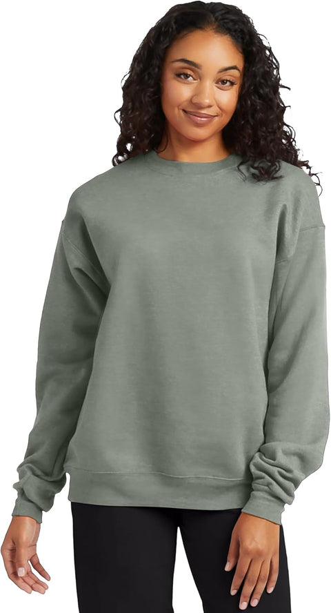 Men'S Ecosmart Fleece, Pullover Crewneck Sweatshirt, 1 or 2 Pack