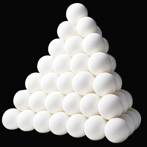 30 PCS Table Tennis Balls Ping Pong Balls 40Mm Entertainment Plastic Balls for Game Party Sports Activities Fun Games Handicrafts Pet Toy (White)