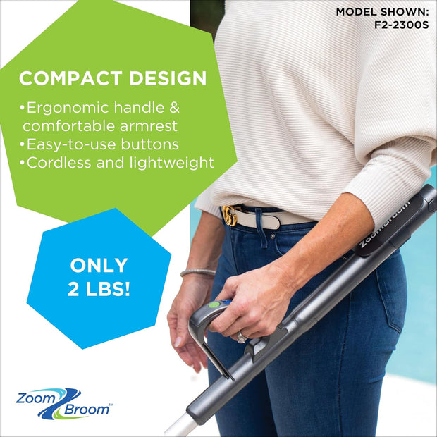 Lightweight Air Broom with Ergonomic Handle – Powerful, Controlled Airflow for Easy Debris Removal at Home, Patios, Pickleball Courts, Rvs, and All Outdoor and Indoor Activities