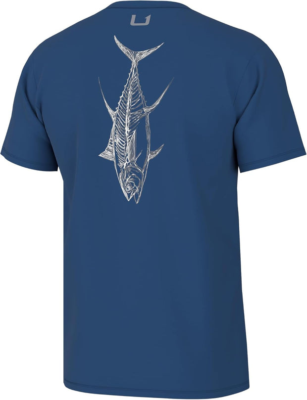 Men'S Fishing Graphic Tee, Performance Short Sleeve, Quick-Dry
