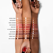 Glow Reviver Lip Oil, Nourishing Tinted Lip Oil for a High-Shine Finish, Infused with Jojoba Oil, Vegan & Cruelty-Free, Coral Fixation