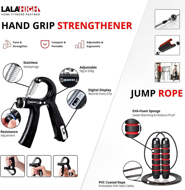 25-In-1 4Rd Generation Push up Board - Multi-Functional Foldable Gym System with Resistance Bands, Pilates Bar & Pulleys, Portable Workout Equipment for Men & Women, Chest/Back/Abs Training