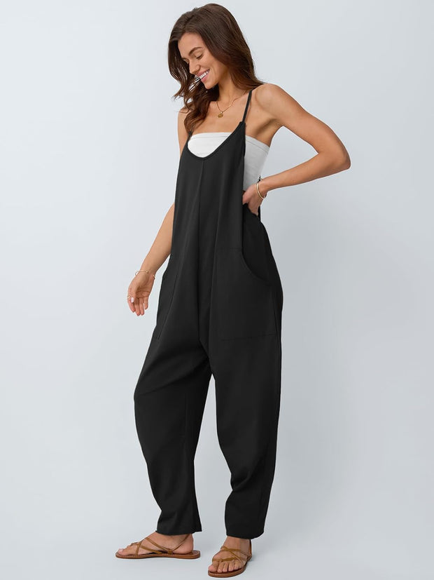 Jumpsuits for Women Casual Summer Outfits Rompers Comfy Beach Vacation Trendy Overalls Jumpers Fashion Clothes 2025