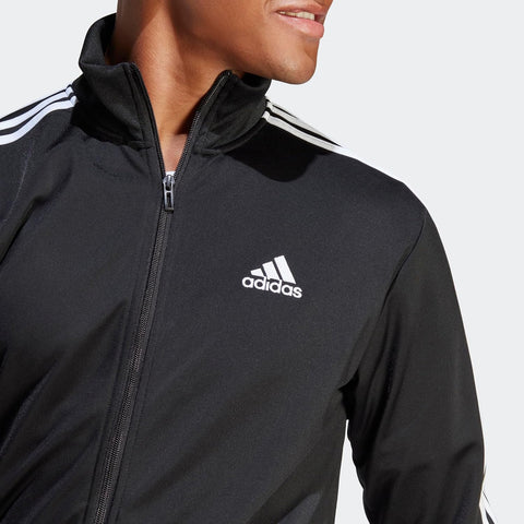 Men'S Size Basic 3-Stripes Tricot Track Suit