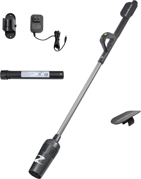 Lightweight Air Broom with Ergonomic Handle – Powerful, Controlled Airflow for Easy Debris Removal at Home, Patios, Pickleball Courts, Rvs, and All Outdoor and Indoor Activities