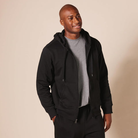 Men'S Full-Zip Fleece Hoodie (Available in Big & Tall)