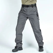 Wear Resistant Work Pant Man Multi-Pocket Straight Cargo Trousers Outdoor Jogging Tactical Pants Spring Autumn Casual Trousers