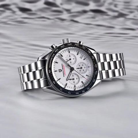 2024 New V5 PD1701 Men'S Watches Luxury Quartz Watch Men Sport Speed Chronograph AR Sapphire Glass 100M Waterproof