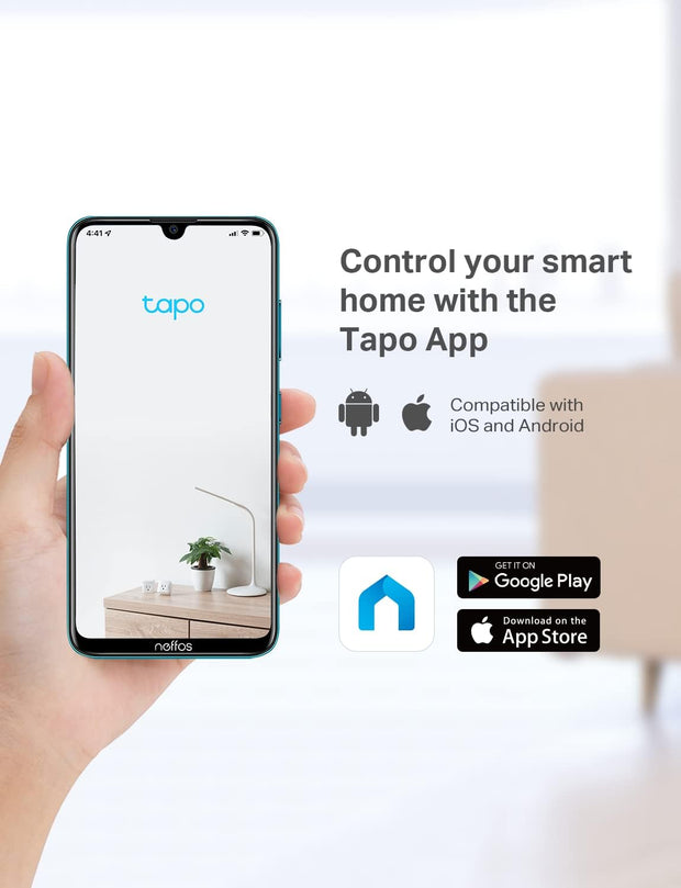 Tapo 1080P Indoor Security Camera for Baby Monitor, Dog Camera W/Motion Detection, 2-Way Audio Siren, Night Vision, Cloud & SD Card Storage, Works W/Alexa & Google Home (Tapo C100)