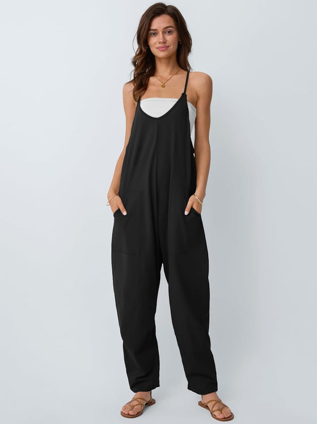 Jumpsuits for Women Casual Summer Outfits Rompers Comfy Beach Vacation Trendy Overalls Jumpers Fashion Clothes 2025