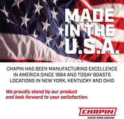 Chapin 20000 Made in USA 1 -Gallon Lawn and Garden Pump Pressured Sprayer, for Spraying Plants, Garden Watering, Weeds and Pests, Polypropylene, Translucent White