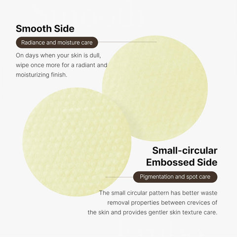 Deep Vita C Facial Pads, Vitamin C Toner Pads for Uneven Skin Tone, 500,000PPM of Vitamin Water & 3 Types of Vitamin, Hydrating & Resurfacing (70 Sheets)