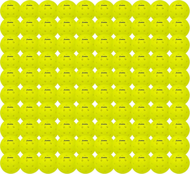 X-40 Outdoor Pickleballs - Official Ball of USA Pickleball, APP Tour + Pickleball US Open - 3 Packs, 12 Packs, 36 Pickleball Buckets, 50, 100 + 400 Bulk Packs of Regulation Pickleballs