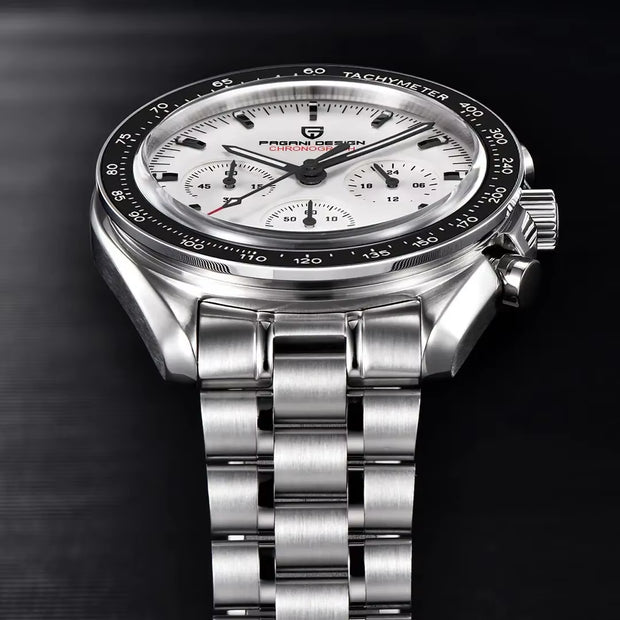 2024 New V5 PD1701 Men'S Watches Luxury Quartz Watch Men Sport Speed Chronograph AR Sapphire Glass 100M Waterproof