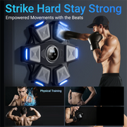 Musical Boxing Machine, Suitable for Both Adults and Children, Smart Touch Screen to Adjust Speed and Mode Anytime and Anywhere