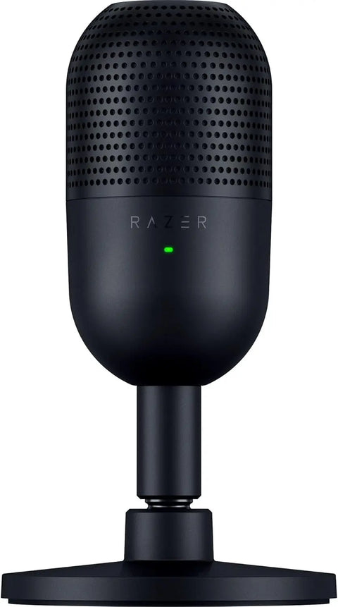 Seiren V3 Mini Usb Microphone: Condenser Mic - Supercardioid Pickup Pattern - Tap-To-Mute Sensor with Led Indicator - Sho