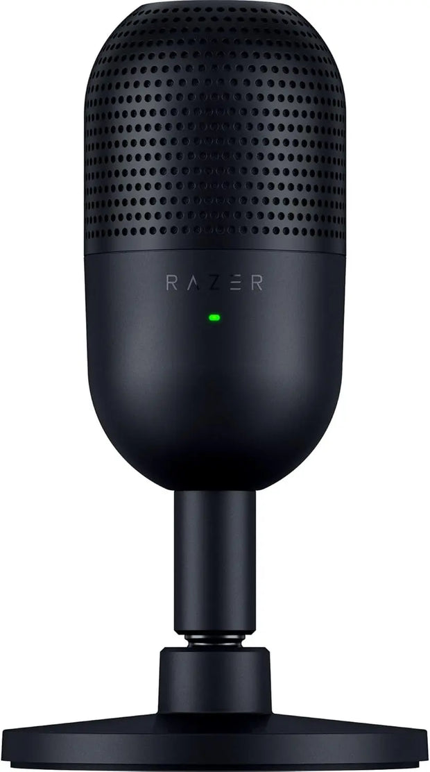 Seiren V3 Mini Usb Microphone: Condenser Mic - Supercardioid Pickup Pattern - Tap-To-Mute Sensor with Led Indicator - Sho