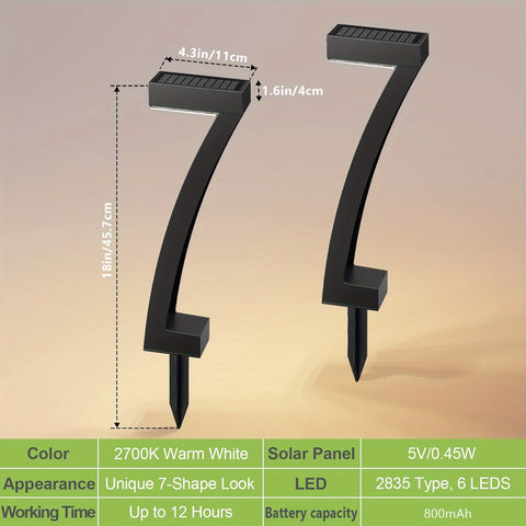 4/6 Pack Bright Solar Outdoor Lights Pathway, 12 Hrs Solar Garden Lights, Auto On/Off for outside Landscape Path Yard Walkway
