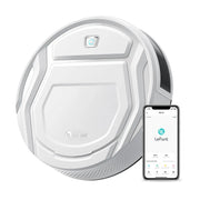 M210 Robot Vacuum Cleaner, 2000Pa Suction, 120 Mins Runtime, Low Noise, Automatic Self-Charging