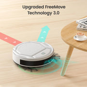 M210 Robot Vacuum Cleaner, 2000Pa Suction, 120 Mins Runtime, Low Noise, Automatic Self-Charging
