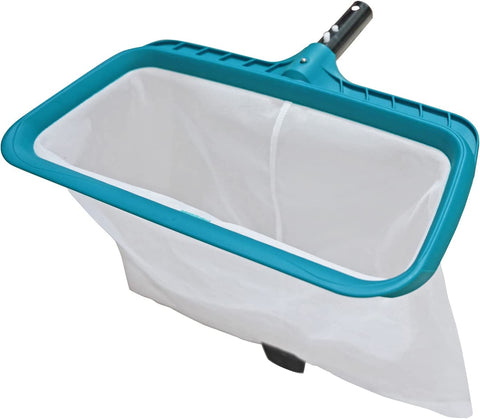 Professional Pool Skimmer Net, Heavy Duty Swimming Leaf Rake Cleaning Tool with Deep Fine Nylon Mesh Net Bag - Fast Cleaning,Easy Scoop Edge,Debris Pickup Removal