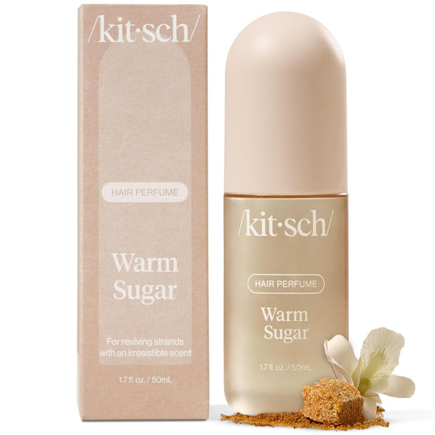 Warm Sugar Hair Perfume for Women - Clean, Deodorizing, and Patented Odor-Eliminating Technology, Body Mist - Freshen Hair, Body & Pillows - Sweet Pink Grapefruit & Warm Vanilla Scent - 50Ml