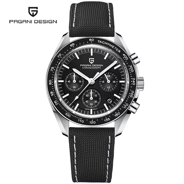 2024 New V5 PD1701 Men'S Watches Luxury Quartz Watch Men Sport Speed Chronograph AR Sapphire Glass 100M Waterproof