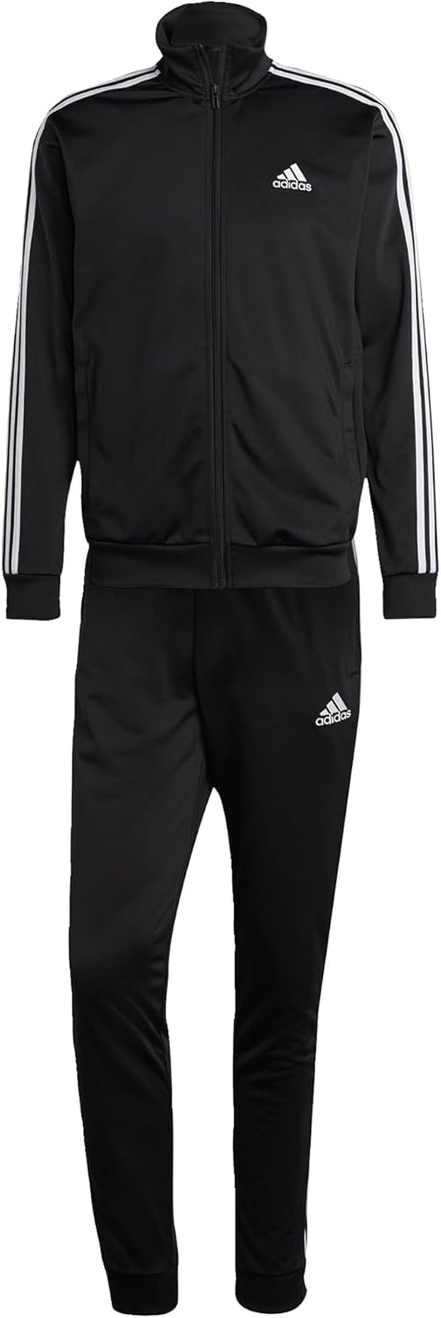 Men'S Size Basic 3-Stripes Tricot Track Suit