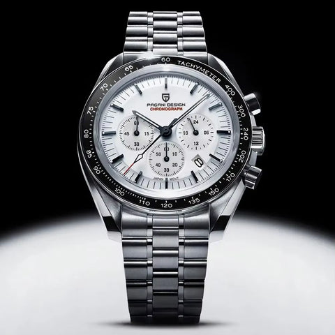2024 New V5 PD1701 Men'S Watches Luxury Quartz Watch Men Sport Speed Chronograph AR Sapphire Glass 100M Waterproof