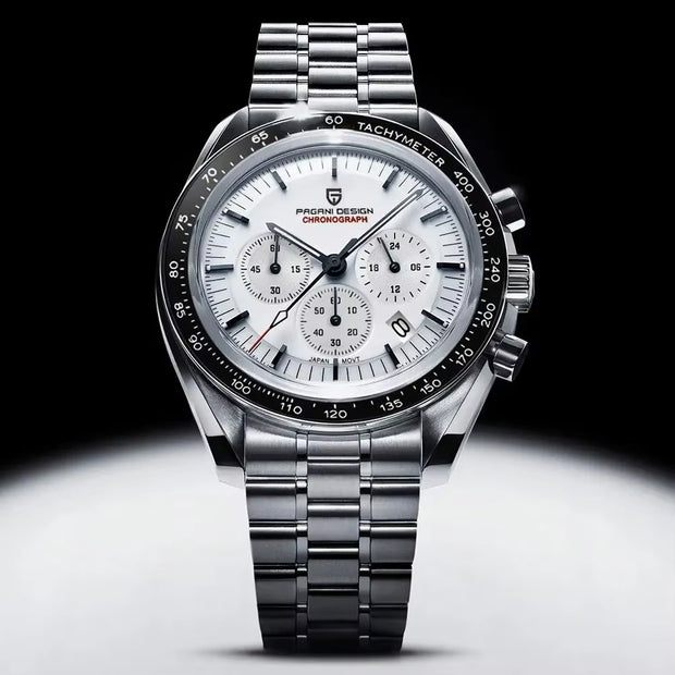 2024 New V5 PD1701 Men'S Watches Luxury Quartz Watch Men Sport Speed Chronograph AR Sapphire Glass 100M Waterproof